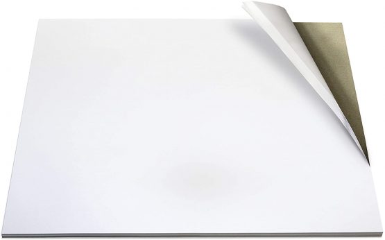 Worcestershire Stationery Company A3 Desk Pad, 50 Sheets Per Pad, 80GSM, Plain, Strong Grey Backboard - Image 2