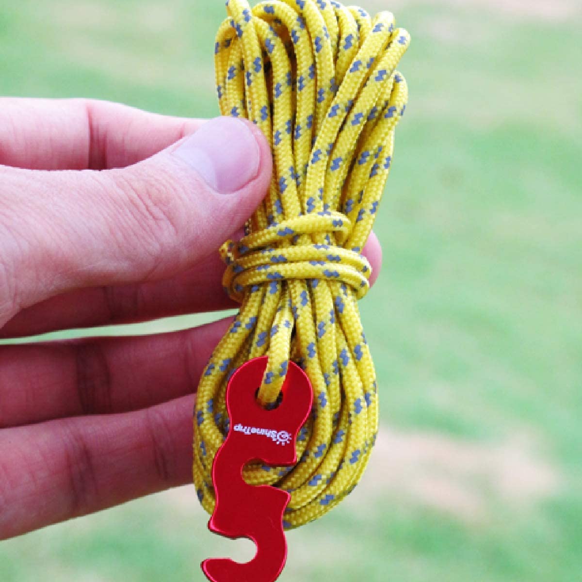 Amacoam Guy Ropes 3mm Tent Guy Ropes Reflective Cord Guy Rope Nylon ...