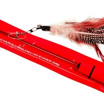 Petface Retractable Feather and Bell Wand Cat Toy