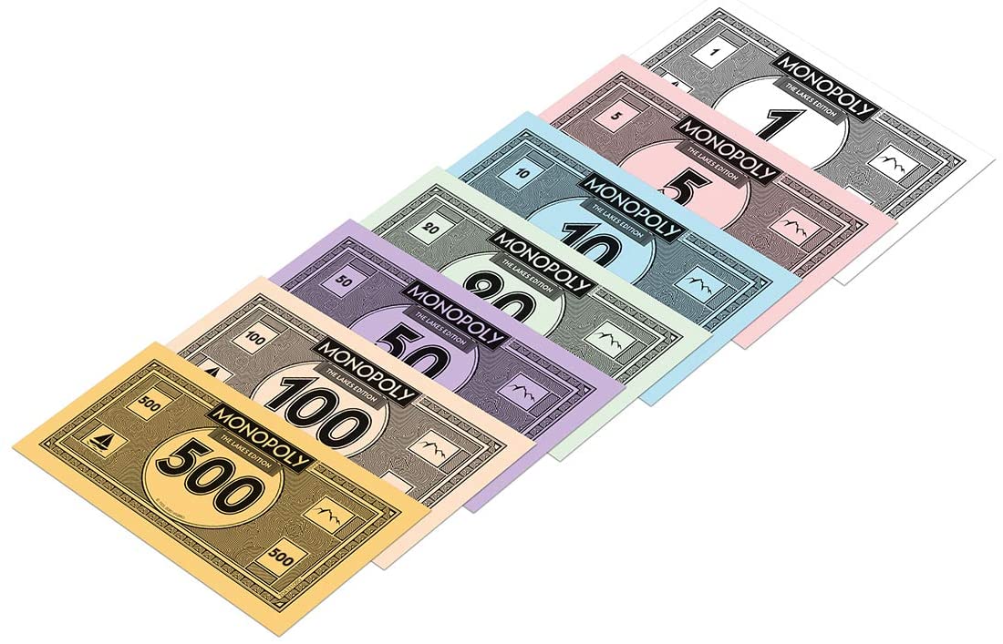 Winning Moves The Lakes Monopoly Board Game, Advance to Scafell Pike, Wray Castle and Windermere - Image 4