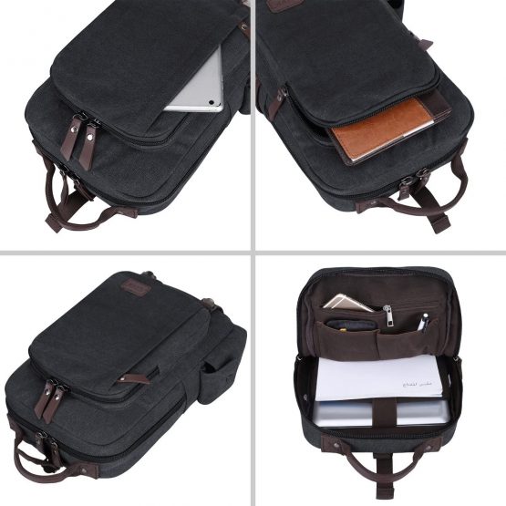 S-ZONE Men s 13 Inch Laptop Single Chest Shoulder Diagonal Gym Backpack Sack Satchel Outdoor Crossbody Pack - Image 4