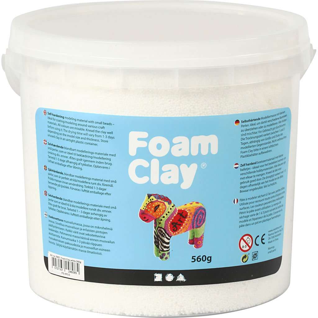 Foam Clay®, white, 560g 78821, Small