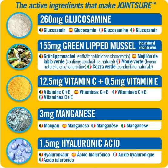 JOINTSURE Joint Support Supplements for Dogs – 300 Tabs, Aids Stiff Joints, Supports Joint Structure & Maintains Mobility in Adult/Senior Dogs | Advanced Formula Helps Arthritis Relief - Image 2