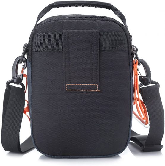 JAKAGO Waterproof Shoulder Bag Universal Small Messenger Bag Handbag Mobile Phone Pouch Cross Body Bag Belt Purse with Shoulder Strap for Outdoor Sport Travel Hiking Camping - Image 2