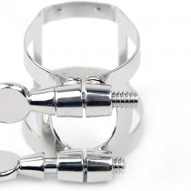 Rico Nickel Plated Ligature for Tenor Sax with Hard Rubber Mouthpieces