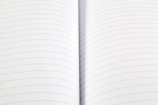 Black n' Red A5 Recycled Casebound Hardback Notebook - Black/Red - Image 4
