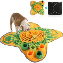 Pet Snuffle Mat Dog Slow Feeding Mat Washable, Pet Puzzle Toys Durable Interactive Dog Toys Encourages Natural Foraging Skills for Small to Large Dogs Puppy