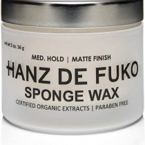 Hanz de Fuko Premium Hair Styling Sponge-Wax: High Performance Hair Styling Wax with a Semi-Matte Finish 56g/57.14ml