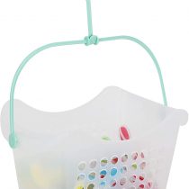 OurHouse Bucket with 24 Pegs, Grey, 1 Size