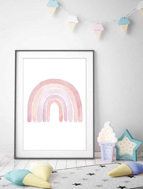 artpin® Children's Room unicorn Poster A4 Pictures Baby Room Decorative Girls Set of 3 Pictures Wall Art P57 - Image 4