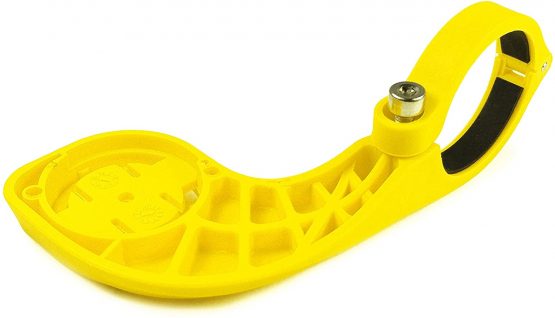 TUFF LUV Lollipop Handlebar Mount Adapter Compatible With Garmin Edge GPS Bike Computer - Yellow - Image 4