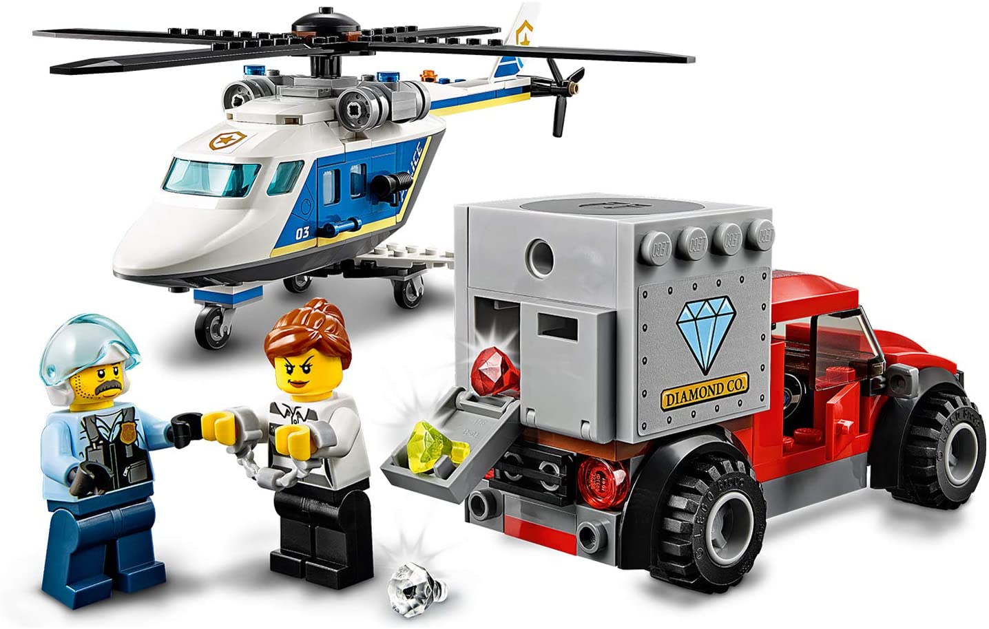 LEGO 60243 City Police Police Helicopter Chase, Multicolor - Image 3