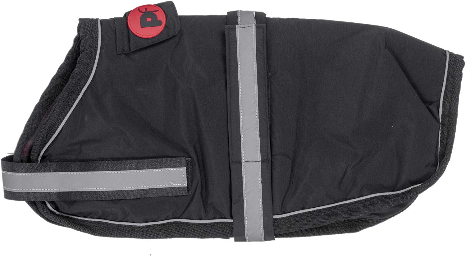 Petface Super Soft Waterproof Dog Coat, 45 cm, Black