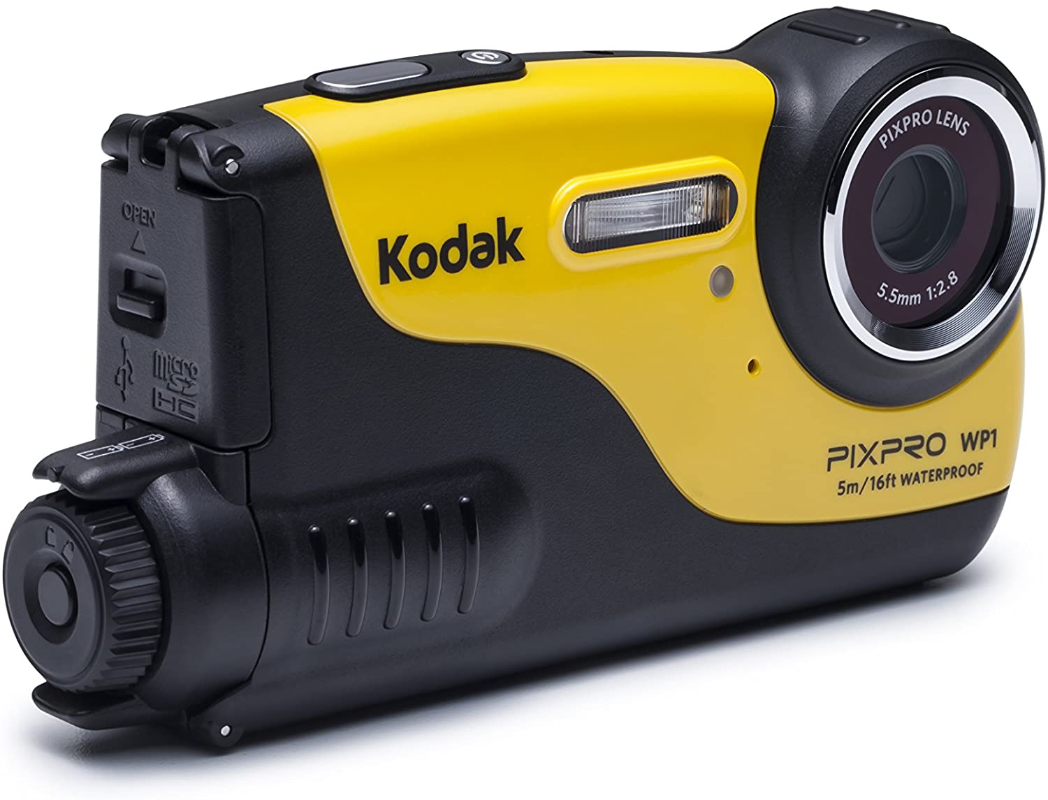 Kodak WP1 Pixpro Action Camera included Explorer Kit yellow/black