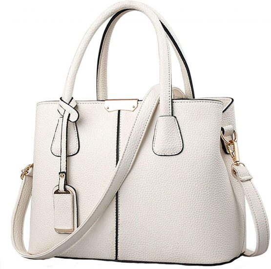 FiveloveTwo Women Classy Satchel Handbag Tote Purse Handle Bag Shoulder Bag