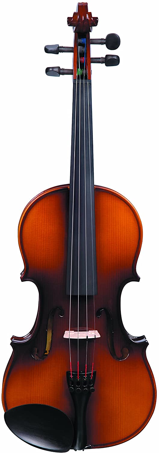 Antoni Debut Violin Outfit - 1/8 Sized, Red, Eighth size