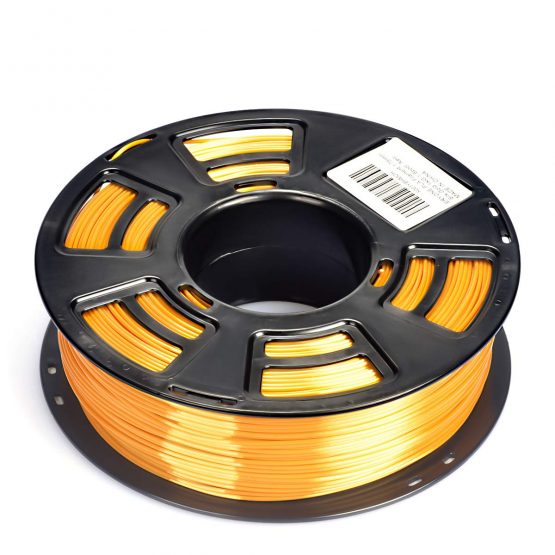 ERYONE Silk PLA Filament for 3D Printer, 1.75mm, Tolerance: ±0.03mm, 1kg (2.2LBS)/Spool, Gold - Image 3