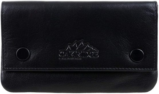 Oakridge Leather Tobacco Pouch Black - Image 2