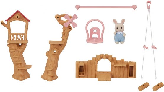 Sylvanian Families 5452 Baby Ropeway Park Playset - Image 4