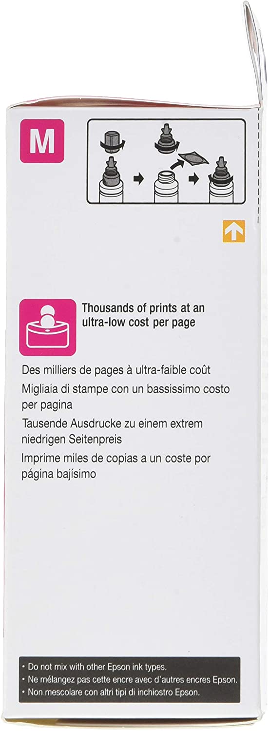 Epson EcoTank 664 Magenta Genuine Ink Bottle, Single - Image 3