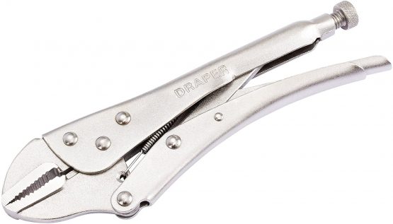 Draper 67824 RL-SGP/SJ Straight Self Grip Wrench, 225mm