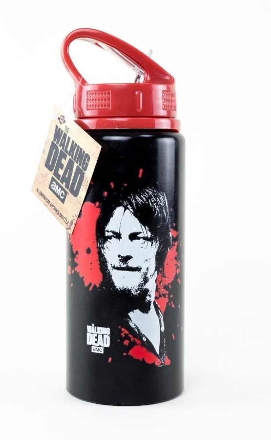 GB eye The Walking Dead Daryl Walker Hunter Drinking Bottle, Aluminium, Multi-Colour, 7.2 x 7.2 x 21.7 cm
