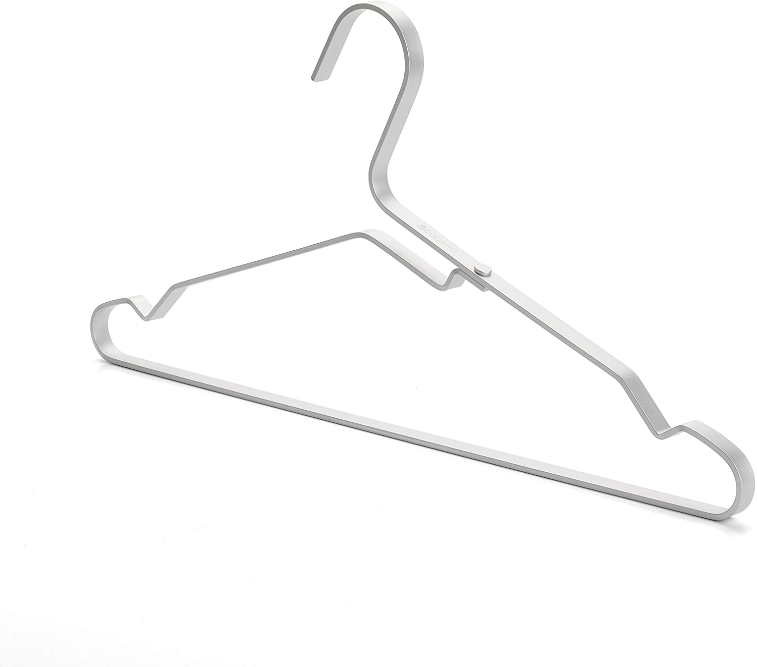 Brabantia 118661 Clothes Hangers, Aluminium, Silver, Medium - Image 2