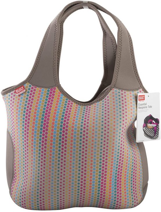 Built 5157680 Ny Essential Neoprene Candy Dot Tote, Fabric - Image 3