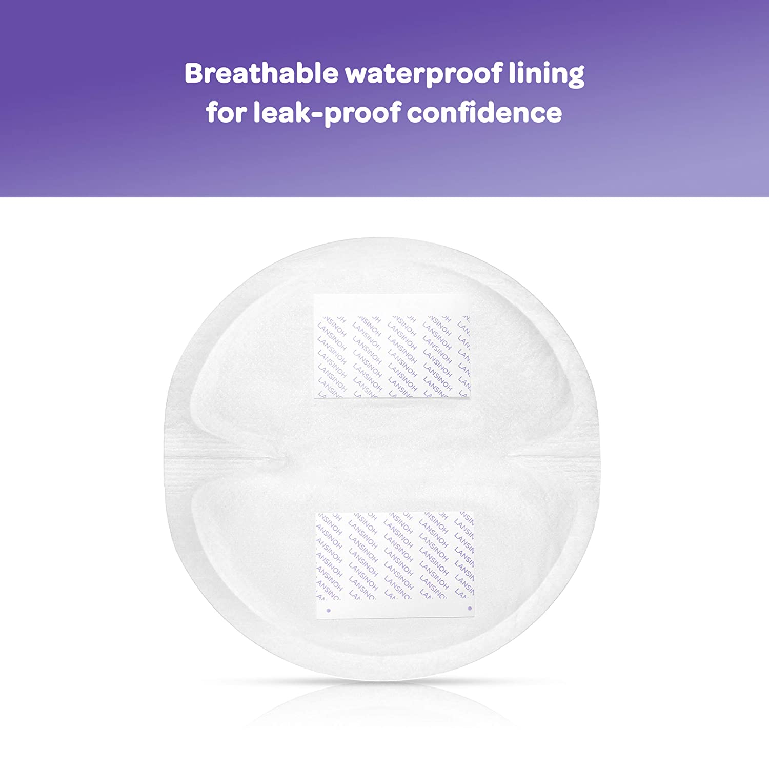 Lansinoh Nursing Pads, 4 Packs of 60 (240 count) Stay Dry Disposable Breast Pads - Image 3