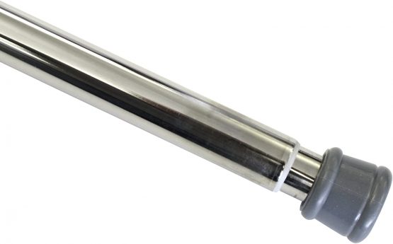 Gardinia Tie Rod Ø 23/26 mm 80-130, Metal, Nickelutseende, 80-130 cm