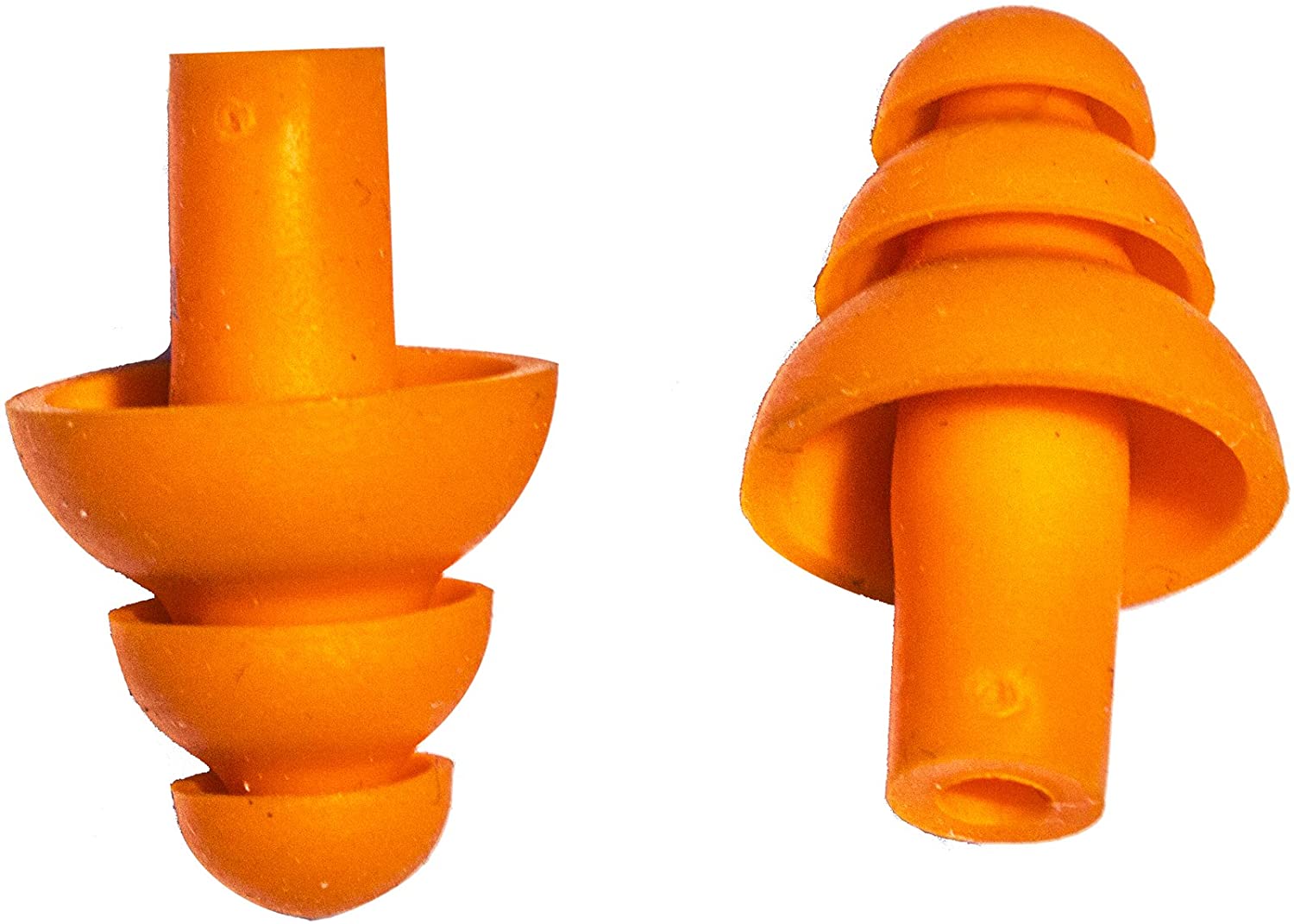 AURITECH "BIKER" Earplugs New Generation Hearing Protection For Motorcyclists …, Orange, 1 pair (Pack of 1)