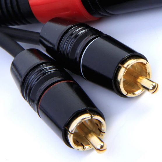 2 x XLR to RCA Phono Lead Cable 1.5m 5ft - Image 3