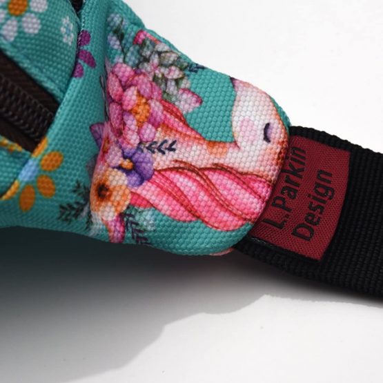 Unicorn Bag Gift Fanny Pack Hip Bag Waist Bag Canvas Bum Belt Hip Pouch Bags - Image 3