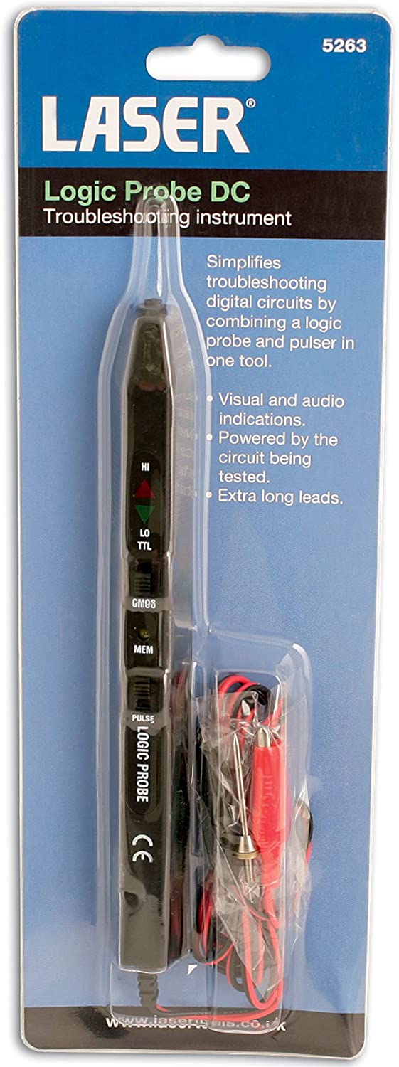 Laser 5263 Logic Probe DC,Black - Image 2