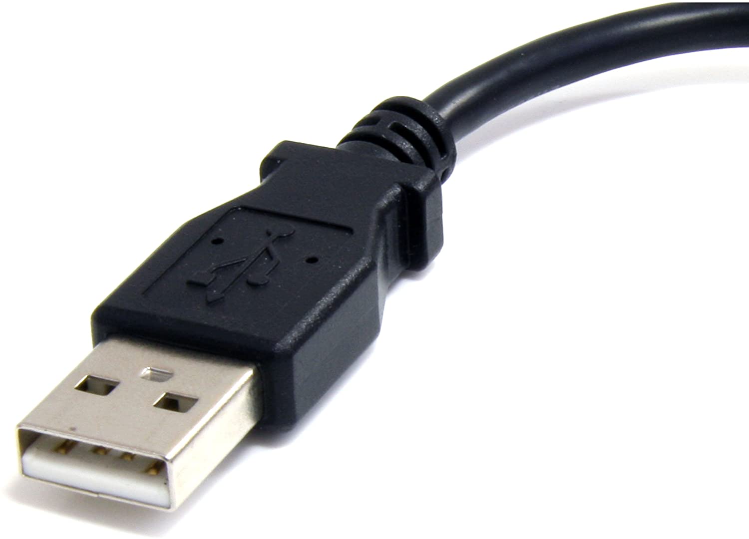 StarTech 6 inch Micro USB Cable - A to Micro B, Black, 6 Inch/15 cm - Image 2