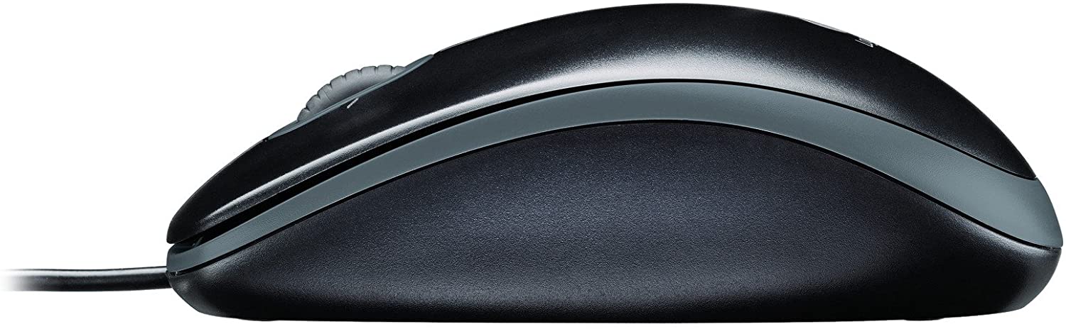 Logitech MK120 Wired Keyboard and Mouse Combo for Windows QWERTY Spanish Layout - Black - Image 4