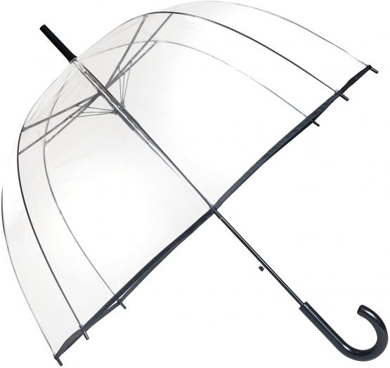 SMATI Unisex Umbrella, Durchsichtig, L