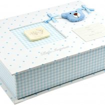 Spotty Baby Imprint Gift Box with Imprint Kit and Booties
