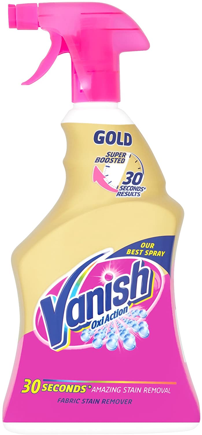 Vanish Gold Oxi Action Multi Degreaser Spray for Tough Stubborn Stains 950ml, Pre-Treat, Our Best for Oil & Grease
