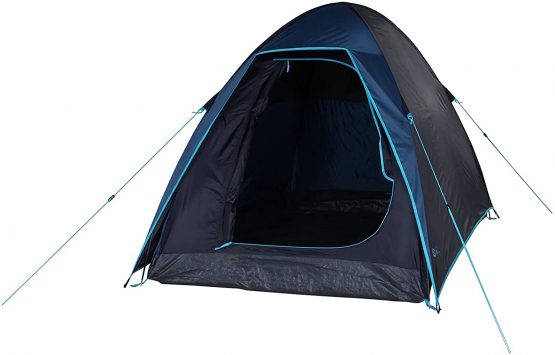 Portal Outdoor Blue Active Range Tents - Large Porch, Fibreglass Poles and Sewn-in Groundsheet, Sleeps up to 4 People, Includes Free Storage Bag - Image 3