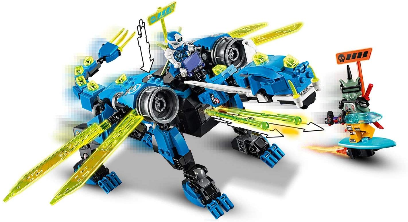 LEGO Ninjago 71711 Jay's Cyber Dragon, Model Specific - Image 2