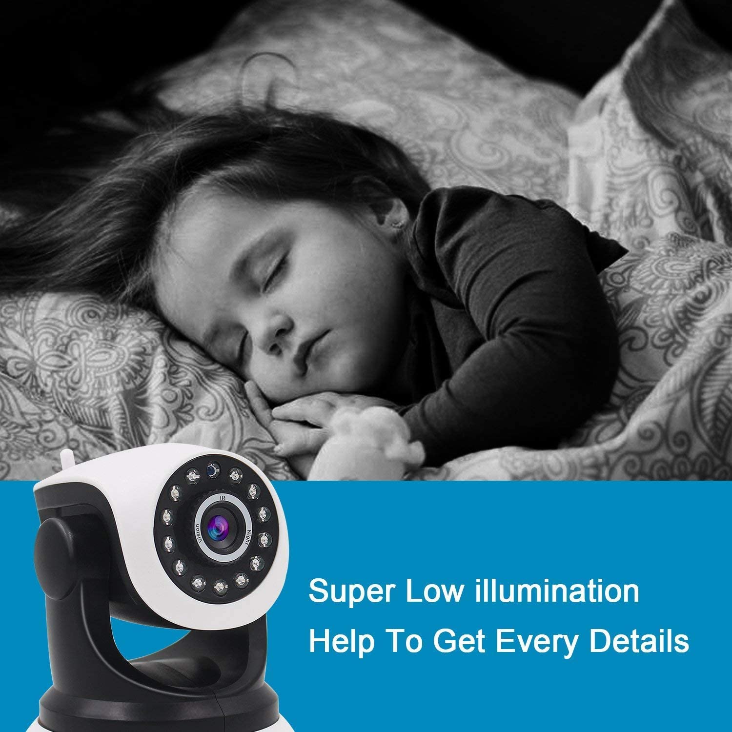 GENBOLT 2K Pet Camera, WiFi Security Camera Indoor,Home Surveillance IP Camera CCTV with Humanoid Detection - Image 3