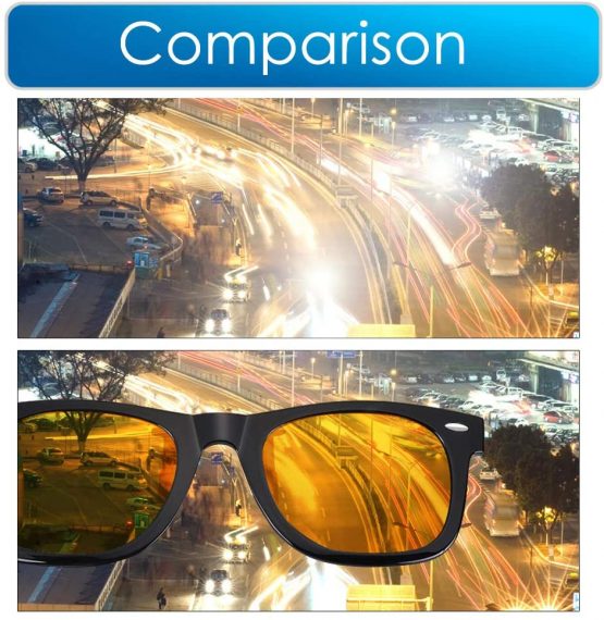 TERAISE Polarized Clip-On Night Vision Glasses with Flip Up Function-Suitable for Driving Fishing Outdoor Sport - Image 2
