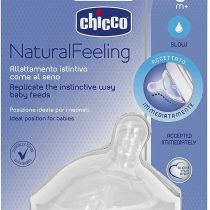 Chicco 00081011100000 Step Up New Silicone Teat from 0 Months Normal Suction Flow 1 Piece