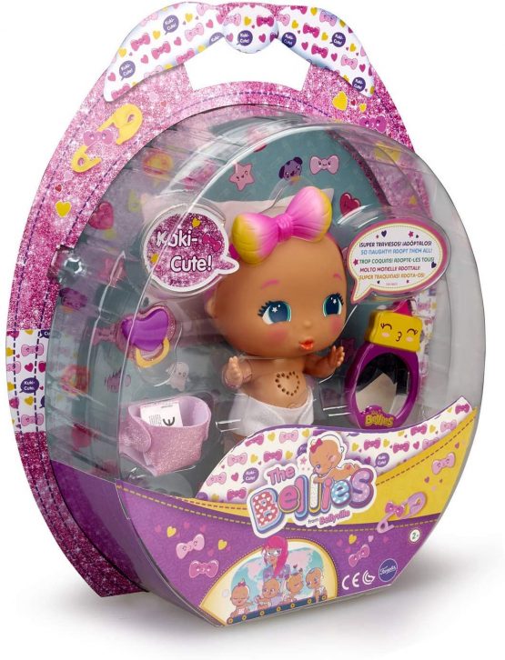 The Bellies – Kuki Cute, Doll for Children and Girls Ages 2+, Multi-Colour, (Famous 700015143) - Image 4