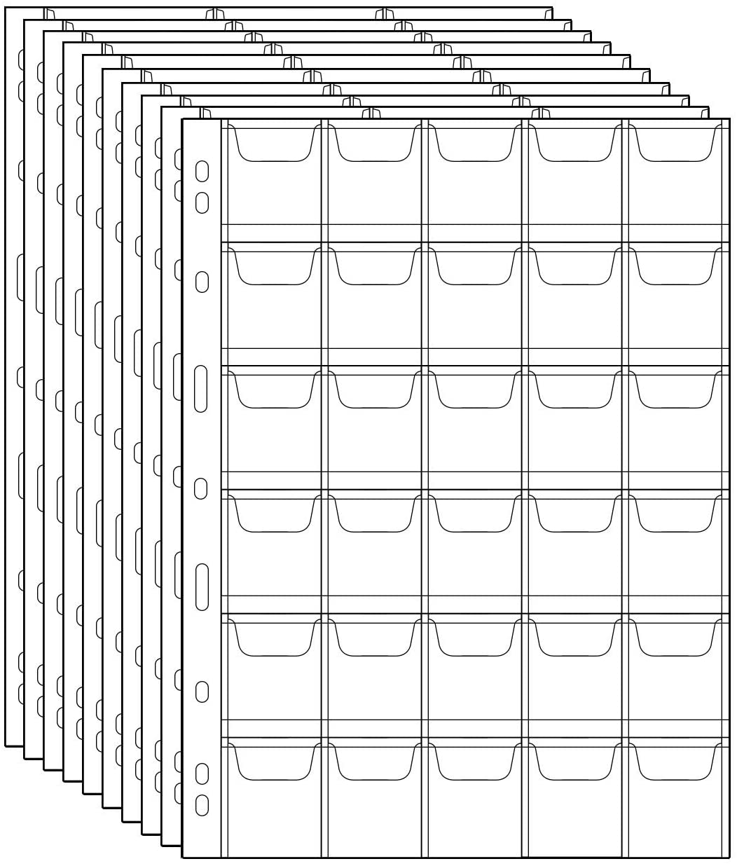 Uncle Paul 300 Pocket Coin Pages