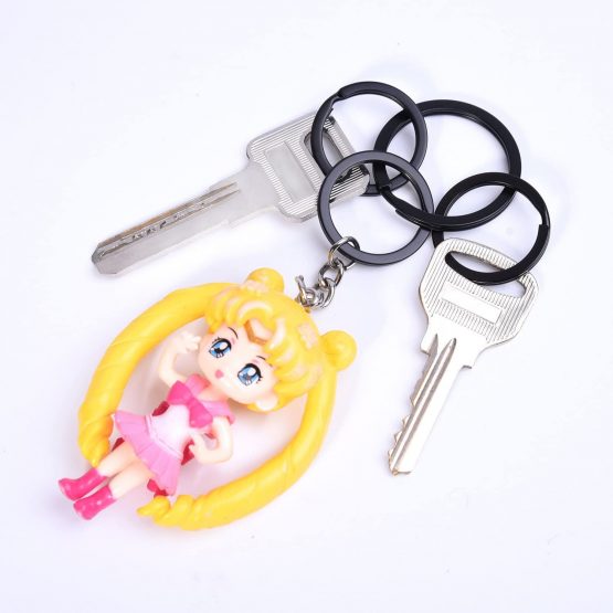 40 Pieces Flat Key Rings Metal Split Rings Keyrings Keychain Ring for Car Home Keys Attachment, 1 and 1.25 Inch, Black - Image 3