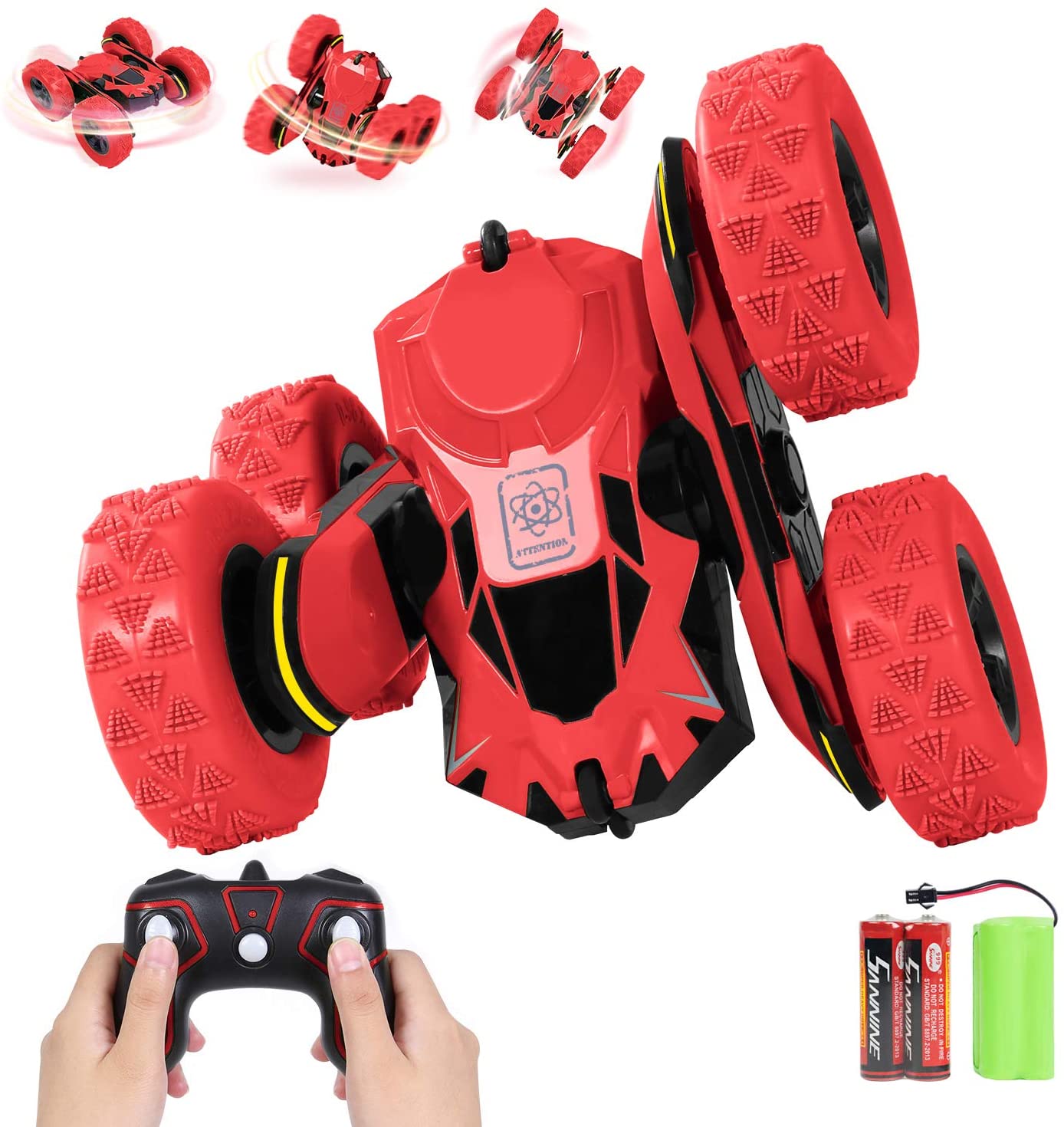 ANTAPRCIS RC Remote Control Toy,4WD Stunt Car for 6-12 Years Kids Gift ...