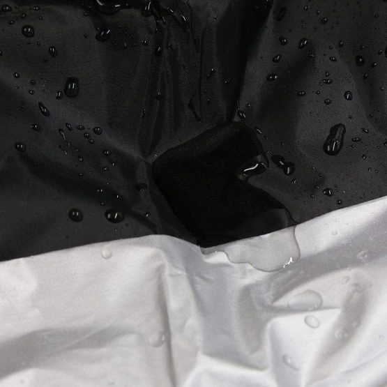 Waterproof Oxford Fabric Heavy Duty XL Motorcycle Cover with Storage Bag for Indoor Outdoor Anti Dust Rain UV Protection - Image 4