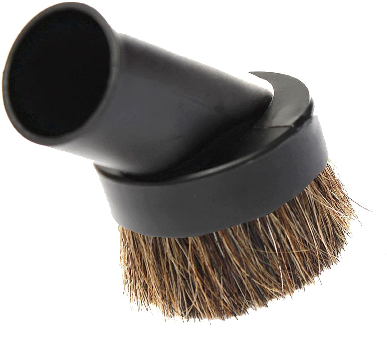SPARES2GO Horsehair Round Dusting Brush Tool Head Compatible with Numatic Henry HVR200 Vacuum Cleaners (32mm) - Image 2
